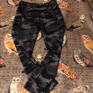 Camo Leggings With Pockets